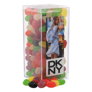 [SBF3220-018-K] Large Rectangle Acrylic Candy Box w/Jelly Beans