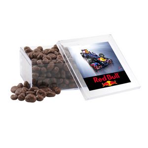 [SBF3230-013-K] Acrylic Box w/Choc Covered Raisins