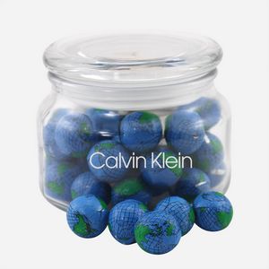 [SG200-027-K] Jar w/Chocolate Globes