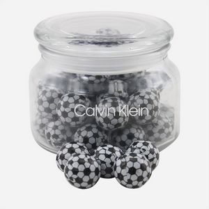 [SG200-030-K] Jar w/Chocolate Soccer Balls
