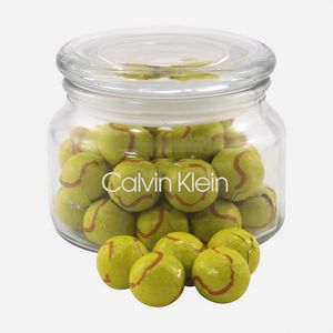 [SG200-031-K] Jar w/Chocolate Tennis Balls