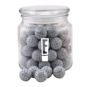 [SG400-032-K] Jar w/Chocolate Golf Balls
