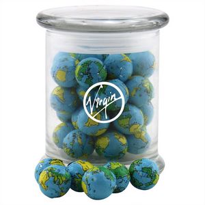 [SG700-027-K] Jar w/Chocolate Globes