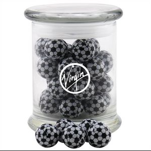 [SG700-030-K] Jar w/Chocolate Soccer Balls