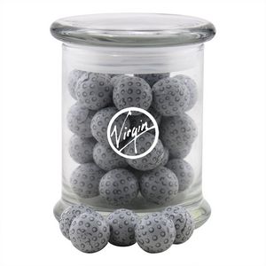 [SG700-032-K] Jar w/Chocolate Golf Balls