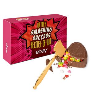 [SMCB2-DEX-K] Smash Chocolate with Candy Hearts