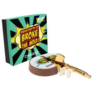 [SMCB5W-BCB-K] Smash Chocolate Cake w/ Birthday Cake Bites & Color Topper