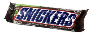 Overwrapped Snickers® Bar