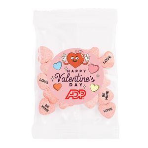 [SP-ICH-K] 1/2 Oz. Snack Pack - Imprinted Conversation Hearts