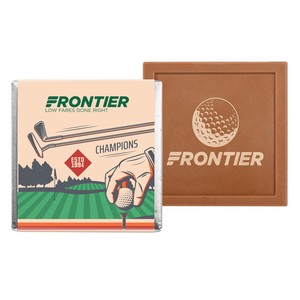 [SQEF-MKG-K] Golf - Etched Milk Chocolate Bar with Full color Band