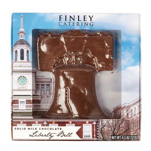 [SQWB020-K] 4.5 oz. Chocolate Molded Liberty Bell