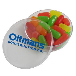 Small Round Acrylic w/Mike & Ike's® Candy