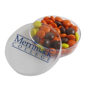 Small Round Acrylic w/Reese's Pieces® Candy
