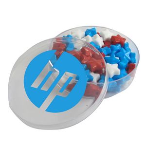 Small Round Acrylic w/Starzmania Candy