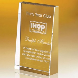 Vertical Award Slanted