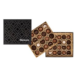 [TR16-DLXG-K] Gourmet Chocolate Truffles Gift Box - 40 pc