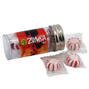 [TRB610-001-K] 3" Small Candy Tube w/Starlight Peppermints