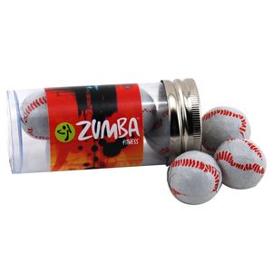 [TRB610-029-K] Tube w/Chocolate Baseballs
