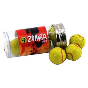 [TRB610-031-K] Tube w/Choc Tennis Balls