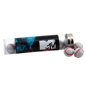 [TRB660-029-K] Tube w/Chocolate Baseballs
