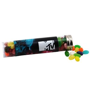 [TRB660-071-K] 6" Large Candy Tube w/Jelly Belly® Jelly Beans