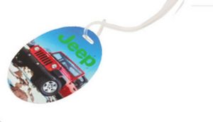 [TVT130-K] Oval Luggage Tag