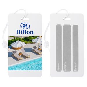 [TVT140-K] Rectangle Luggage Tag