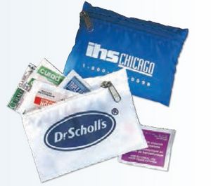 Zippered First Aid Kit - Full Color