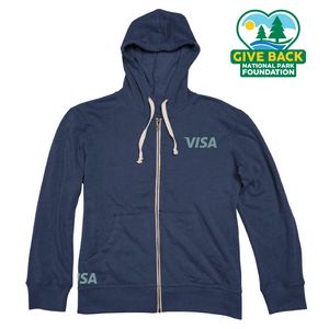 [L85029-K] ACE Men's Super Soft Whisper Fleece Full Zip Hoodie