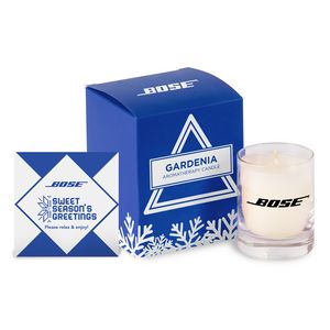 [CW1005-K] 3 Oz. Glass Votive Candle in Soft Touch Gift Box