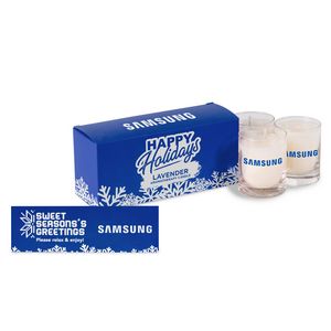 [CW1010-K] Three Pack Scented Wax Candles