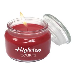 [CW1600-K] Aromatherapy Wax Candle Glass Patio Jar