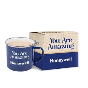 [CW311-K] 12 Oz. Enamel Camping Mug Candle
