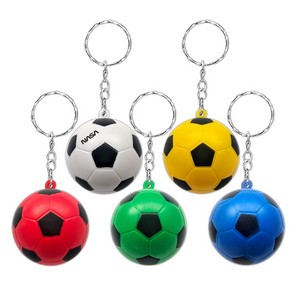 [DIR304-K] Mini Soccer Ball Stress Reliever on Keychain
