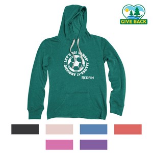 [L85024WC-K] ACE Ladies' Whisper Fleece Pullover Hoodie