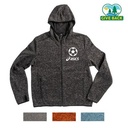 Soccer ACE Men's Super Soft Whisper Fleece Full Zip Hoodie