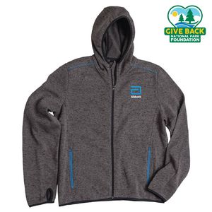 [L85035-K] ACE Men's Melange Sweater Fleece