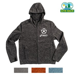 [L85035WC-K] ACE Men's Melange Sweater Fleece