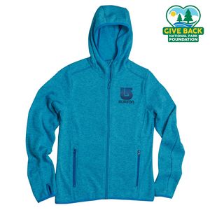 [L85036-K] ACE Ladies' Melange Sweater Fleece