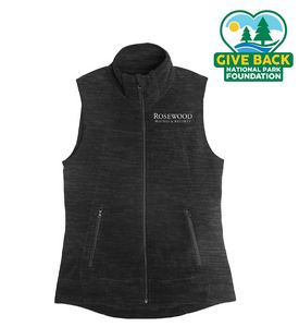 [L85043-K] ACE Ladies Full Zip Polar Fleece Vest