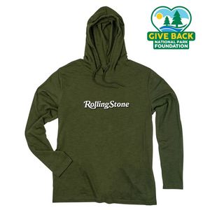 [L85073-K] ACE Adult Long Sleeve Slub Hooded T-Shirt