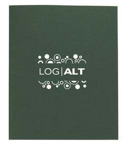 [32169-01] Good Value™ Linen Paper Folder (Black)