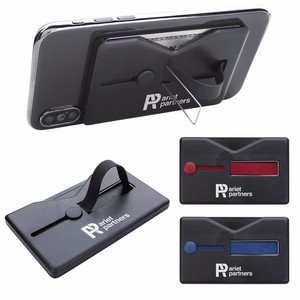[32370] Comfort Grip RFID Phone Wallet with Stand