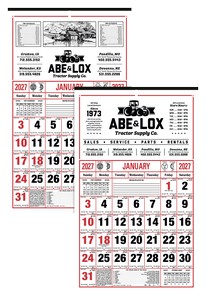 Skinner & Kennedy® 8-Sheet Almanac Calendar