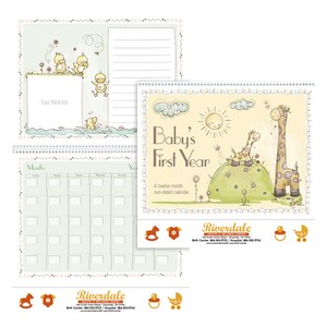 Triumph® Calendars Baby's First Year by Rachelle Anne Miller