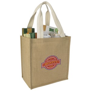 [15655] Good Value™ Jute Grocery Tote