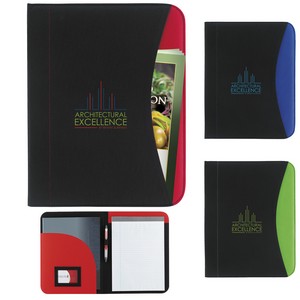 [15722] Good Value™ Non-Woven Curve Padfolio