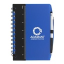 Good Value™ 5" x 7" Ruler Notebook with Flags and Stylus Pen