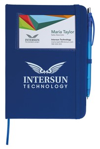 [16226] Good Value™ Value Card Pocket Notebook with Element Slim Pen