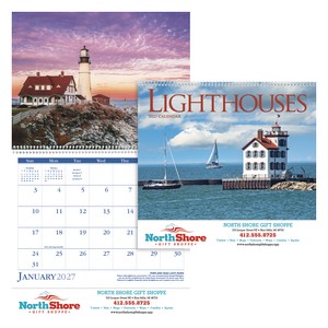 Triumph® Calendars Lighthouses Calendar